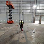 Abrasion Resistance Testing Machine In Use