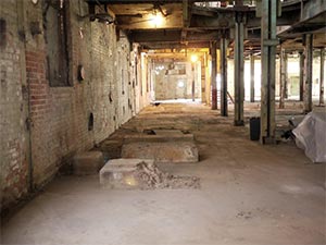 Dilapidated Warehouse Floor